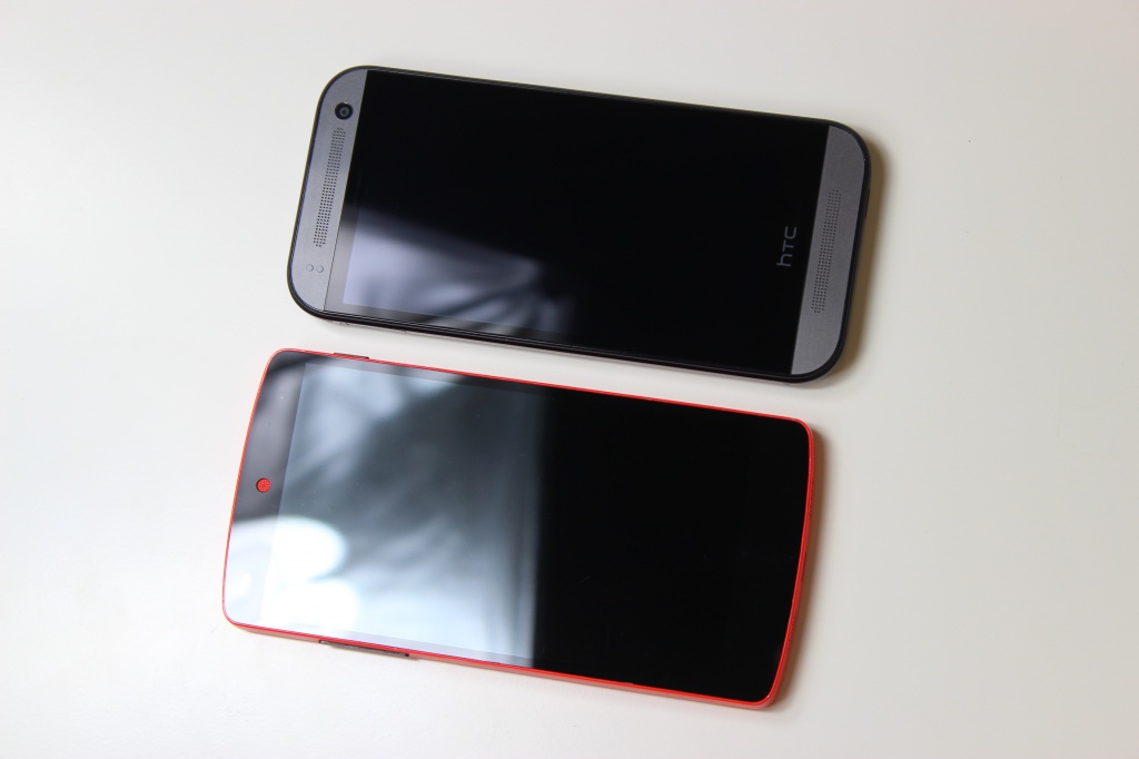 Nexus 5 и HTC One Mini 2