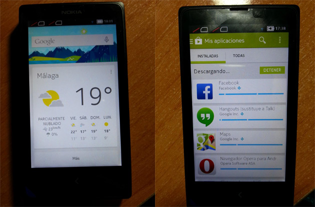 Приложения Google на Nokia X