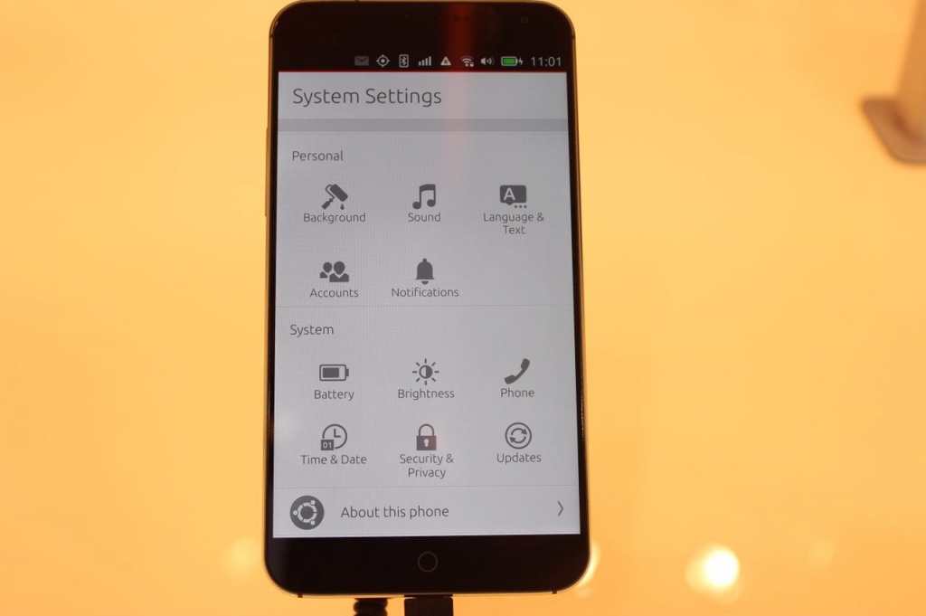 Первый взгляд на смартфон Meizu под управлением Ubuntu