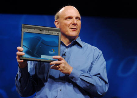 Стив Балмер показывает ThinkPad X41