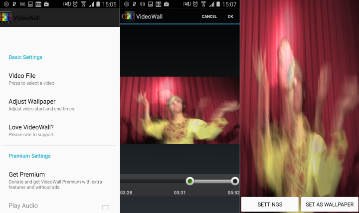 Как установить на Android живые обои из любого видео