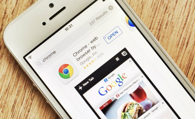 Вышли новые версии Chrome и Google Drive для iOS