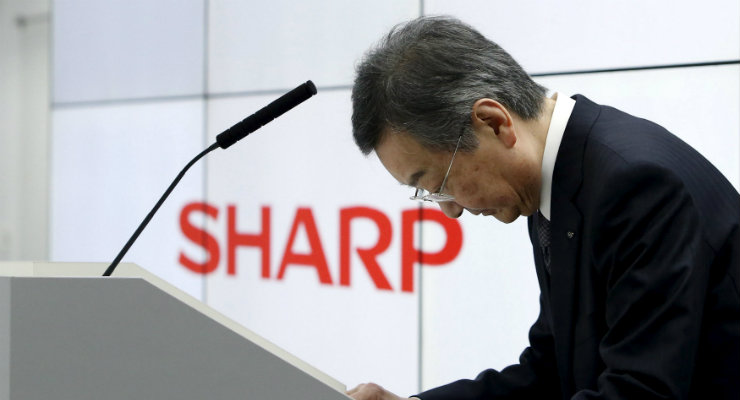 Foxconn отложила покупку Sharp