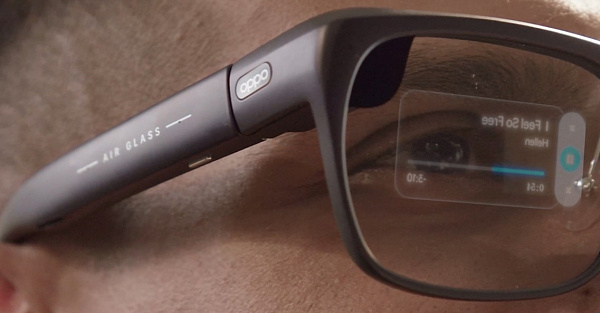 Oppo показала рабочий прототип XR-очков Air Glass 3