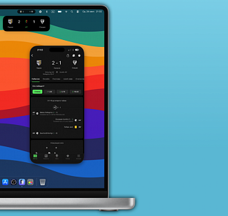 Как работает эфир активности iPhone на Mac с macOS Tahoe