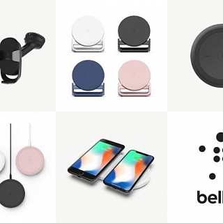 Belkin представила серию беспроводных зарядных устройств для iPhone 8 и iPhone X