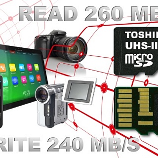 Toshiba представила карты памяти microSD для записи 4K-видео