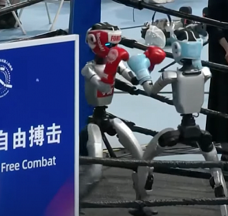 Все дрались, бегали и танцевали: в Китае прошли «Олимпийские игры» роботов