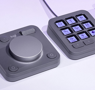 Logitech выпустила MX Creative Console. Это уникальный гаджет для дизайнеров, стримеров и музыкантов