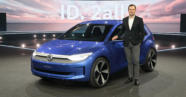 Volkswagen представил электрокар за 2 млн рублей. Это почти вдвое дешевле самой бюджетной Tesla Model 3