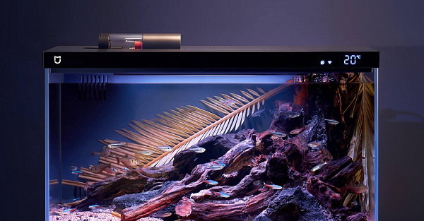 Xiaomi представила умный аквариум Mijia Smart Fish Tank. Он очень дешёвый, но поразительно уникальный