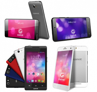 Gigabyte представила четыре смартфона для российского рынка