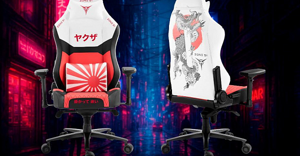 Путь самурая: обзор кресла ZONE 51 YAKUZA Dragon