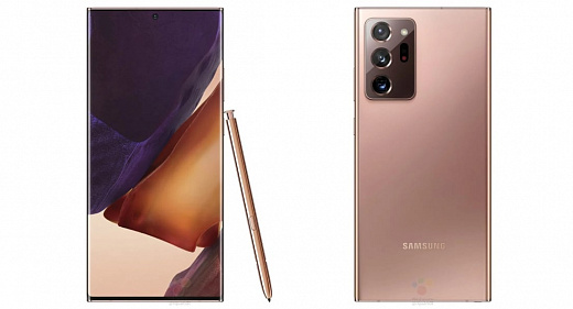 Раскрыты характеристики Samsung Galaxy Note20 до официального анонса