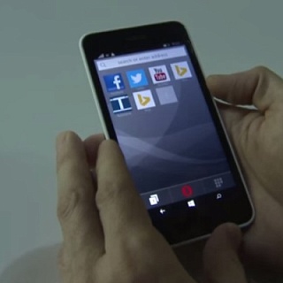 НА MWC 15 представлен обновленный браузер Opera Mini для Windows Phone