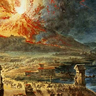 В расцвете Римской империи мог быть замешан вулкан