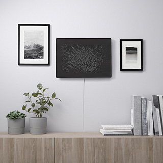 Продукт дня: картина-колонка от IKEA. Она работает как Яндекс.Станция и HomePod 