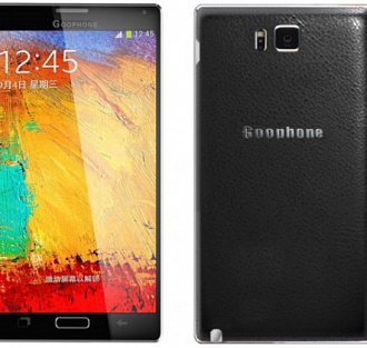 Goophone представила клон Galaxy Note 4