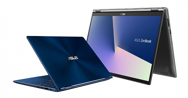 ASUS ZenBook Flip 13 и 15 — новые ноутбуки с поворотными экранами