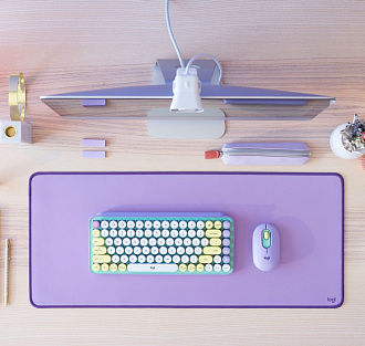 Logitech представила новые клавиатуру и мышь в ярком и необычном дизайне