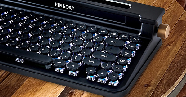 Эта стильная Bluetooth-клавиатура возрождает легендарный звук и точно понравится вашей бабушке