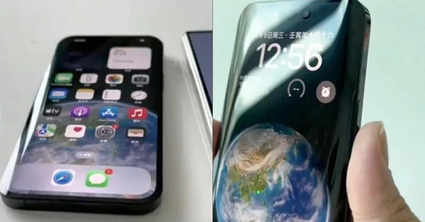 Показан первый в мире iPhone с изогнутым дисплеем