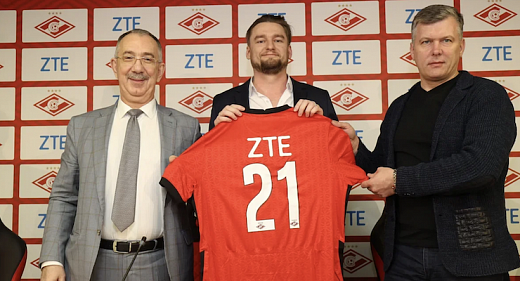 ZTE останется спонсором «Спартака» до середины 2022 года