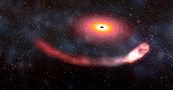 Астрономы внимательно следят за черной дырой, поглощающей нейтронную звезду — зачем они это делают?