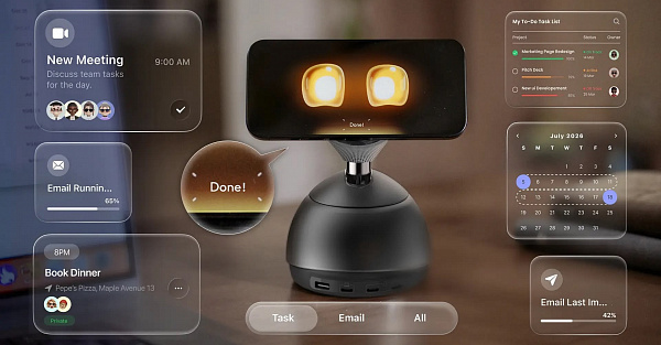 Ваш iPhone теперь WALL-E. На CES 2026 показали прикольную зарядку DeskMate MagSafe с ИИ