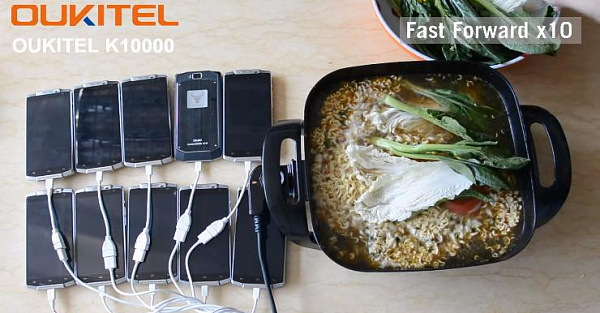 Китайский производитель показал, как сварить суп на смартфонах