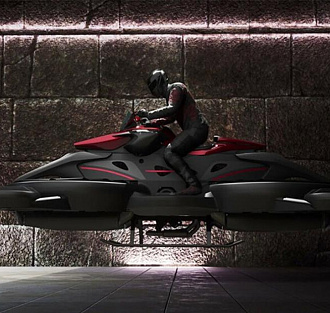 Будущее совсем близко: создан первый в мире летающий байк