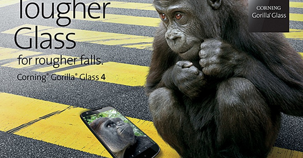 Corning Gorilla Glass 4 — в два раза прочнее, но все еще недостаточно крепко