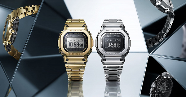 Фанаты Casio, готовьте деньги: представлены цельнометаллические часы G-Shock GMW-BZ5000