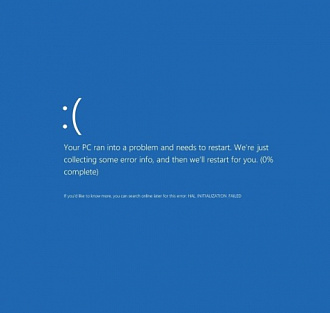 Лучшее решение проблемы синего экрана смерти в Windows 10