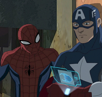 Человек-паук и Капитан Америка в «Расколе мстителей» [спойлеры]