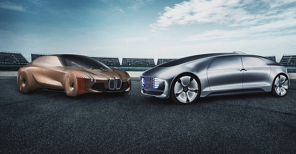 Автомобили Mercedes и BMW к 2024 году проедутся по автобану без водителя