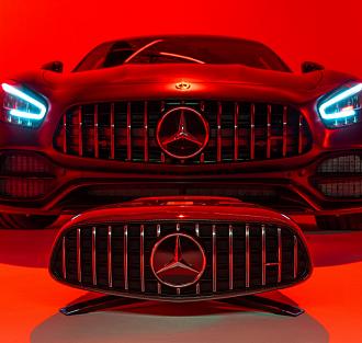 Представлена уникальная колонка в стиле радиатора Mercedes-AMG
