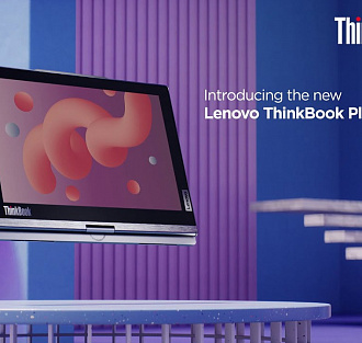 Lenovo выпустила очень странный ноутбук с вращающейся крышкой и двумя сенсорными экранами