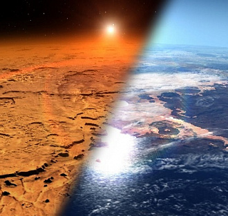 Новое исследование предполагает, что жизнь на Землю была принесена с Марса