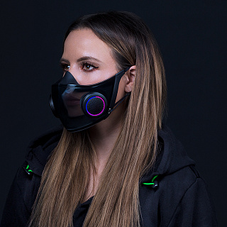 Razer анонсировала многоразовую маску Project Hazel с подсветкой RGB и усилителем голоса