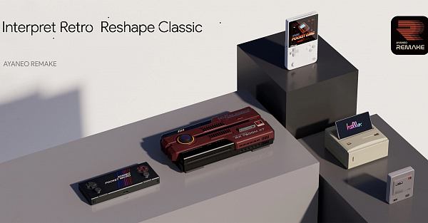 Ayaneo представила консоль в дизайне Game Boy с OLED-дисплеем и ретро-пауэрбанк