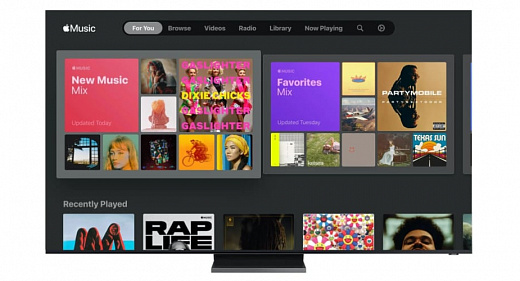 Apple Music теперь можно послушать на телевизорах Samsung