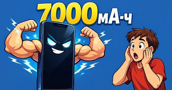 Монстры автономности: топ 10 смартфонов с большой батареей в 2026 году