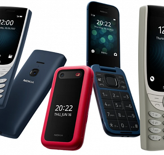 Привет из детства: Nokia представила три функциональных телефона и планшет
