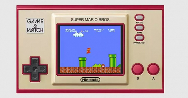 Nintendo анонсировала переиздание культовой ретро-консоли Game & Watch с игрой Super Mario Brothers