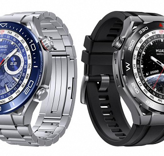 Представлены смарт-часы Huawei Watch Ultimate. Выглядит как гибрид Apple Watch Ultra с Rolex Submariner