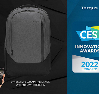 CES 2022: Targus представила рюкзак с поддержкой приложения «Локатор». Для работы поиска AirTag не потребуется