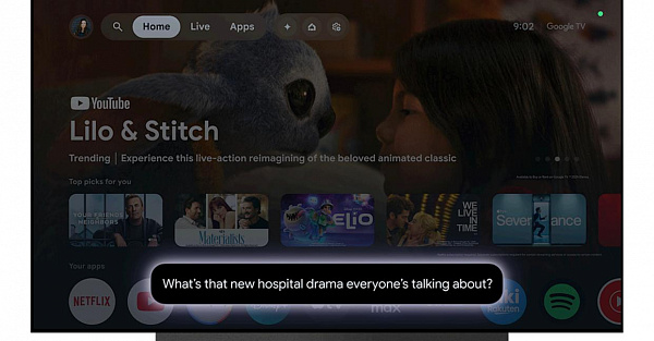 ИИ Gemini добрался до телевизоров на Google TV