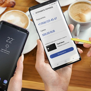 Как отправлять деньги с карты на карту с помощью Samsung Pay