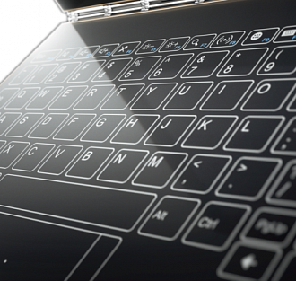 IFA 2016: Lenovo Yoga Book — единственный в мире ноутбук с сенсорной клавиатурой